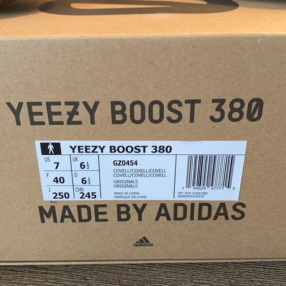 YEEZY BOOST 380 size US 7 Men’s - Picture 8 of 8